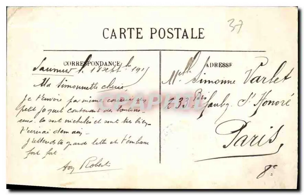 Chinon — Vista geral — LL - Verso