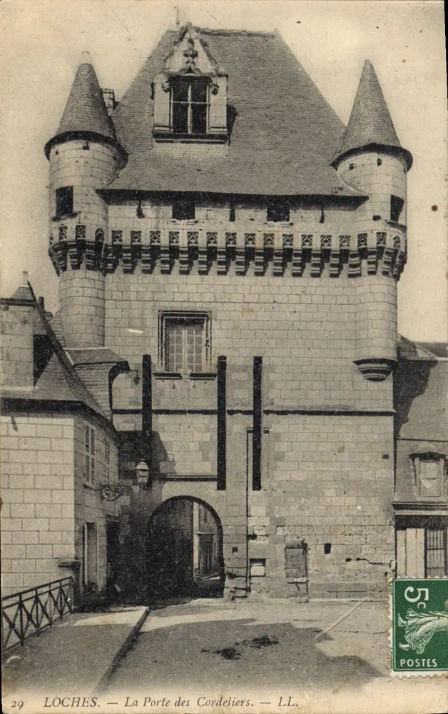 Loches — La Porte des Cordeliers — LL. n°29 - Vorderseite