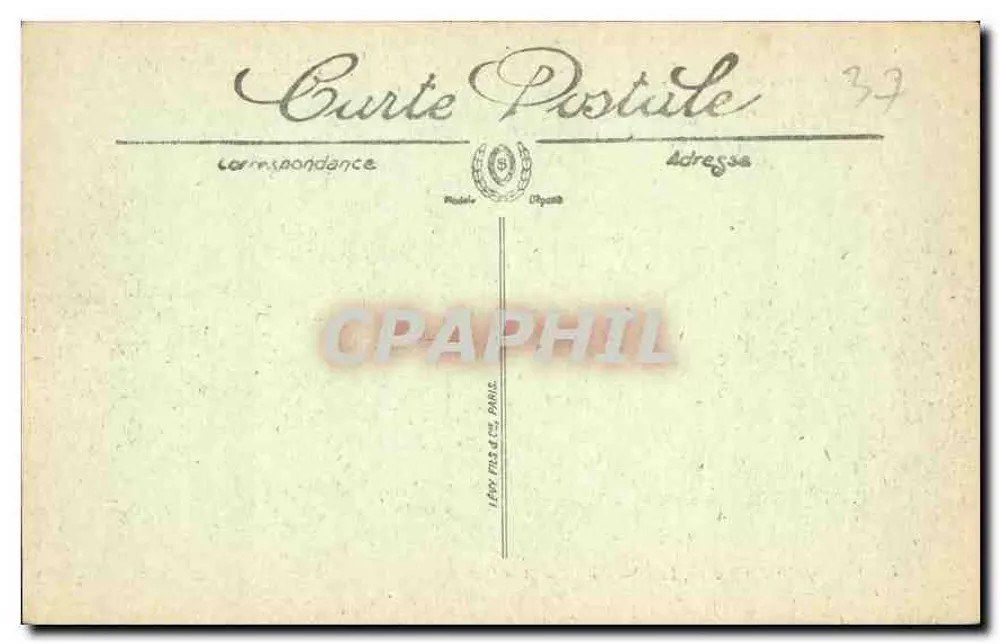 Chenonceaux — O Castelo (Mon. hist.), fachada ocidental — LL - Verso