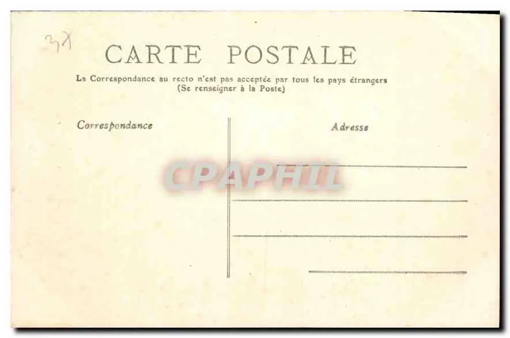 Tours — A Catedral — M.T. I.L. n°48 - Verso
