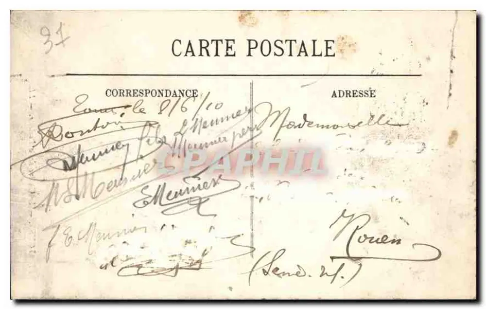 Tours — O Claustro da Psalette — LL. - Verso