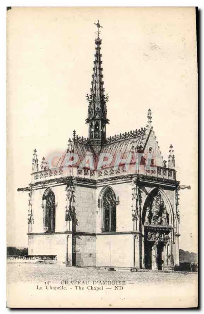 La Chapelle — Castelo de Amboise — n°14 - Frente