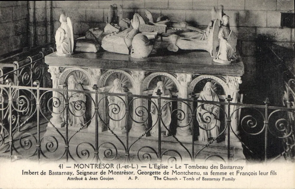 Montrésor (Indre-et-Loire) — Le Tombeau des Bastarnay — Attribuiert Jean Goujon - Vorderseite