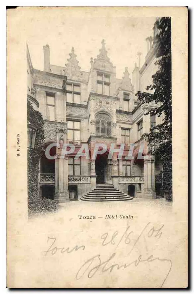 Tours — Hotel Gonin — B.F. Paris - Frente