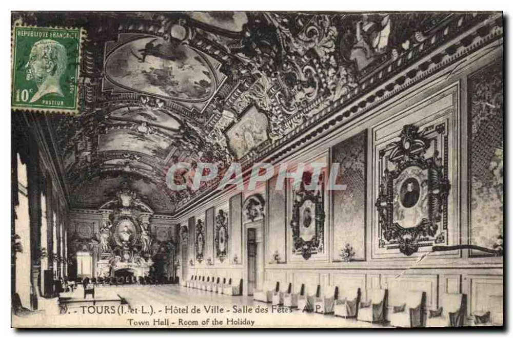 Tours (I.-et-L.) - Rathaus - Festsaal - A.P. - Vorderseite
