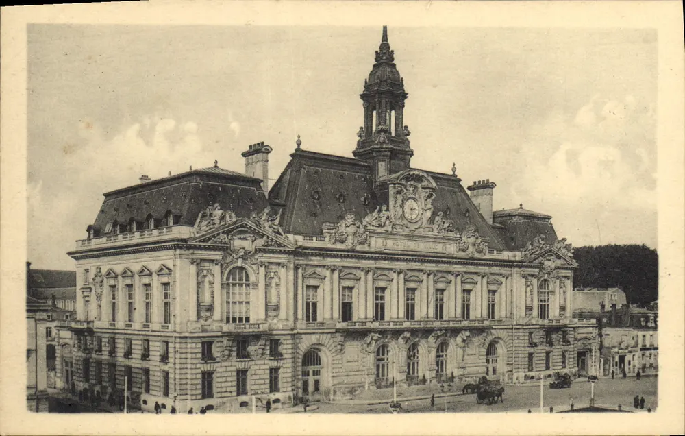 Tours (Loire-et-Loire) — Das Rathaus (Südseite) — A. Papagehin, n°63 - Vorderseite
