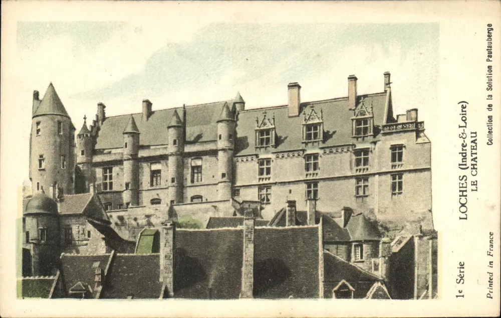 Loches (Indre-et-Loire) — El Castillo — Colección de la Solución Pautaubeur - Anverso