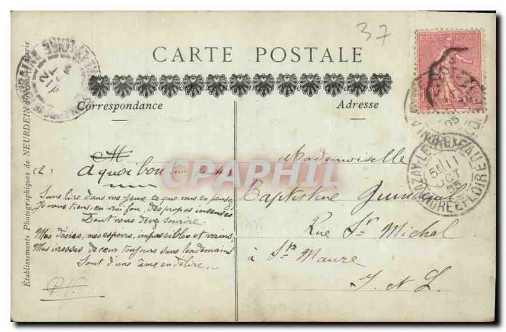 Dintorni di Azay-le-Rideau — Il Castello dell'Islette — Collezioni ND Phot - Verso