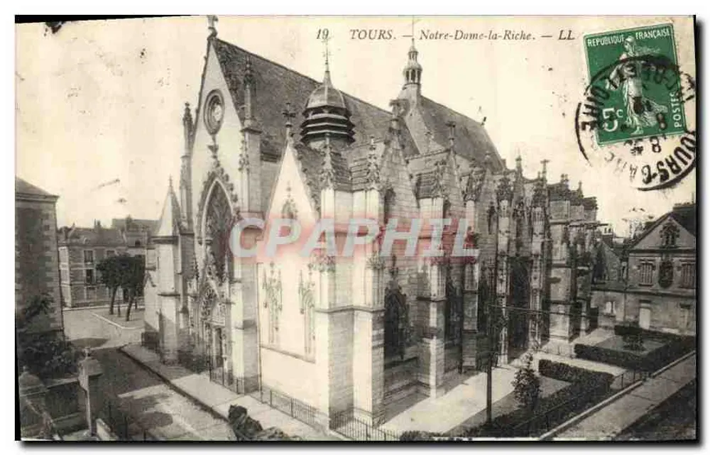 Tours — Notre-Dame-la-Riche — LL - Frente