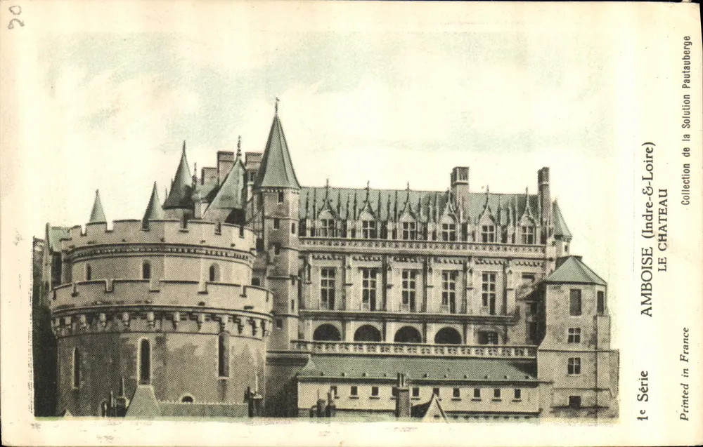 Amboise — O Castelo — Coleção da Solução Pautanberge, 1ª Série - Frente