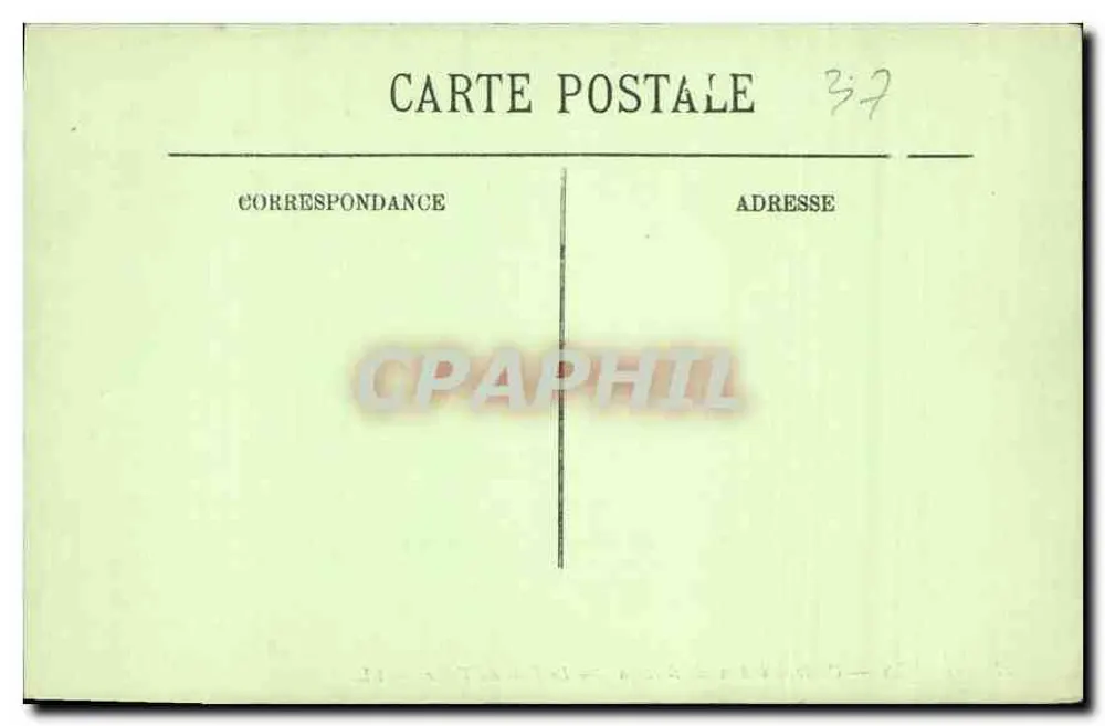 Loches — Oratorium von Anne von Bretagne — Der Thronschirm — LL. — N° 77 - Rückseite