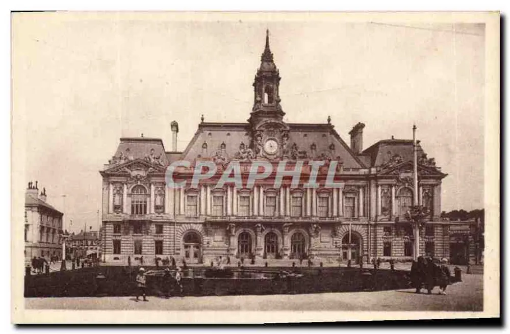 Hôtel de Ville de Tours — Panoramablick — Lévy et Nuebouin, n° 268 - Vorderseite