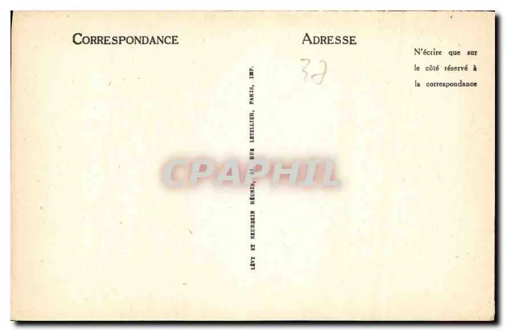 Ussé — O Castelo — (I. et L.) - Verso