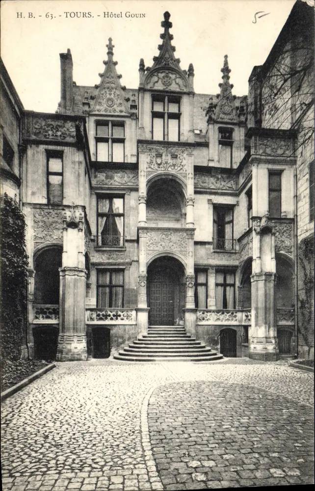 Tours - Hotel Gouin — H.B. - 63 - Frente