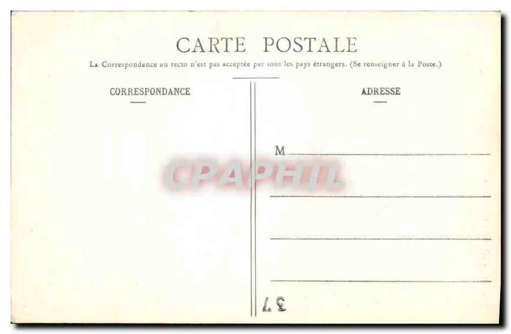 Tours - Hotel Gouin — H.B. - 63 - Verso