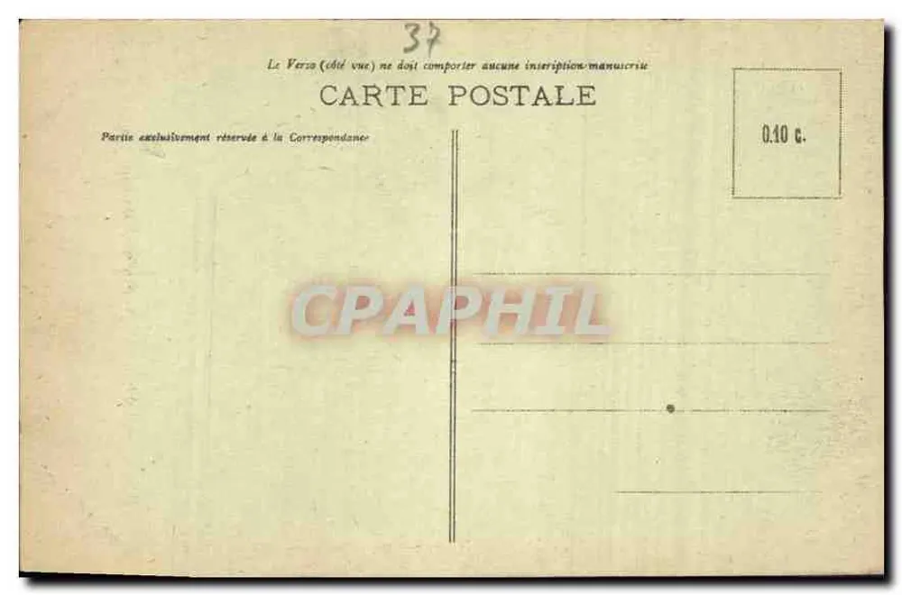 Tours (L.-et-L.) - Le Nouveau Musée (Ancien Archevêché) - A.B. - Rückseite
