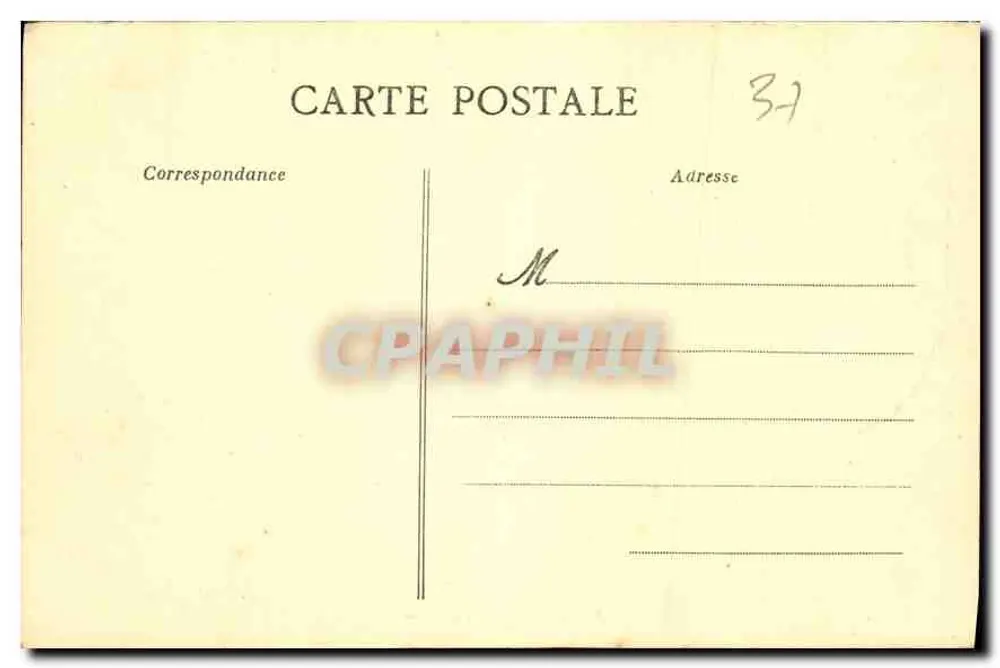 Amboise — O Castelo - Verso