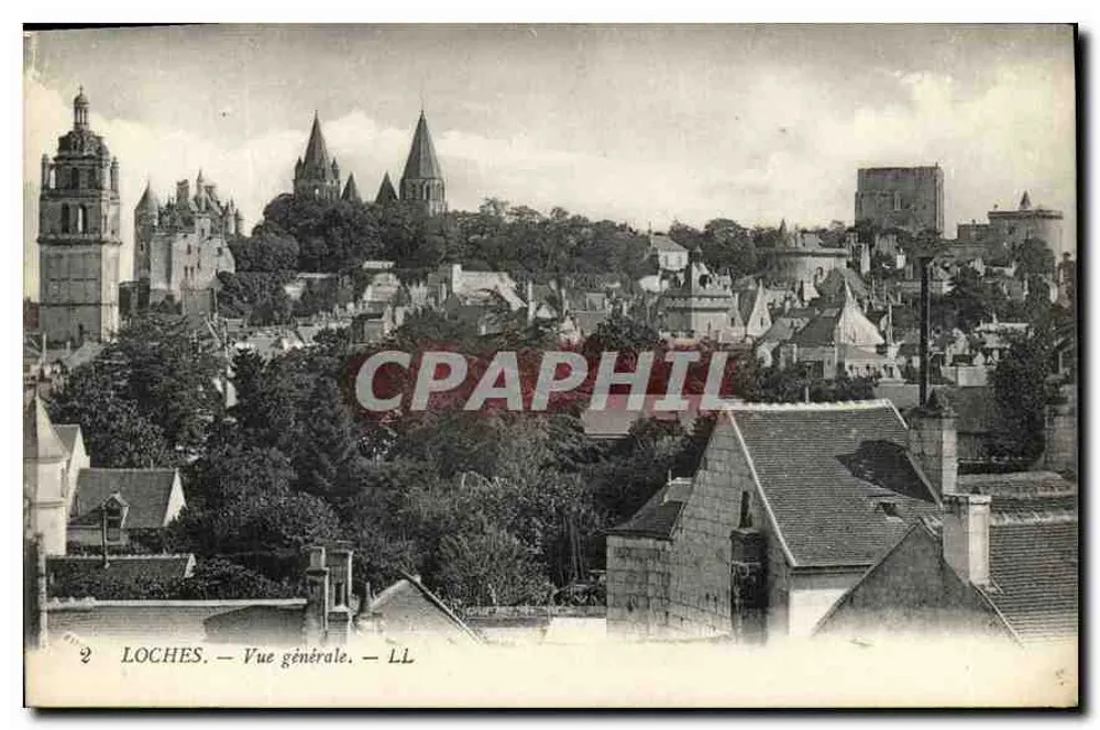 Loches — Vista geral — LL - Frente