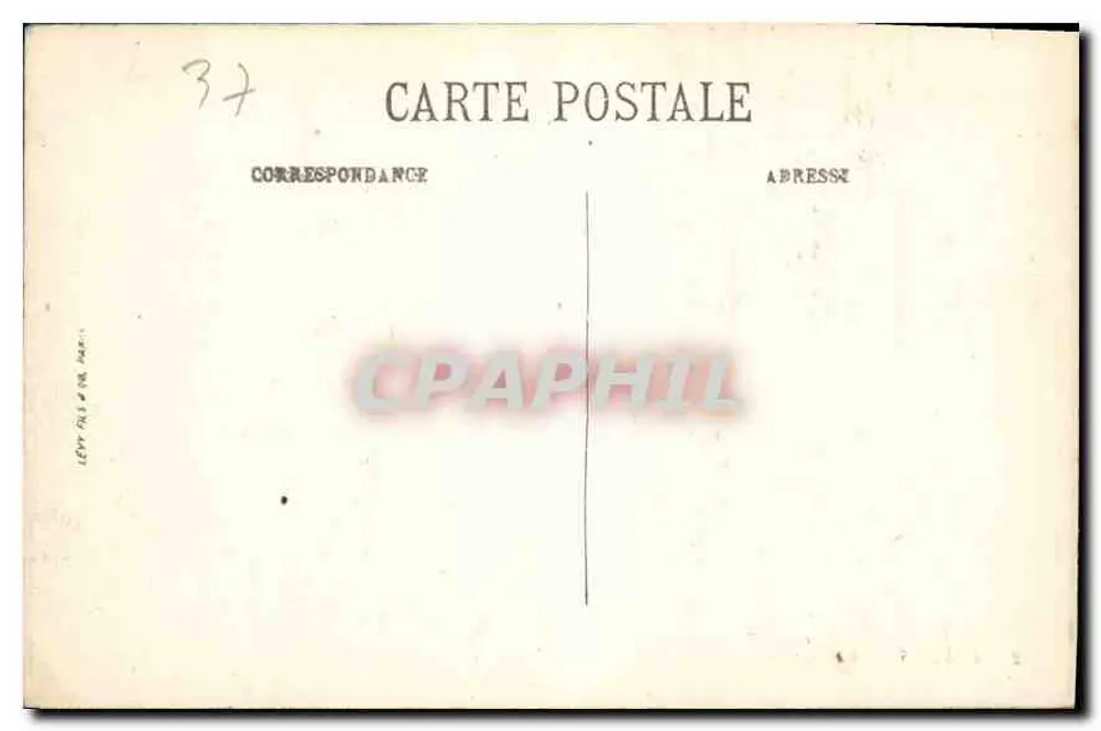 Loches — Vista geral — LL - Verso