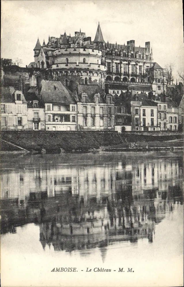 Amboise - O Castelo - M. M. - Frente