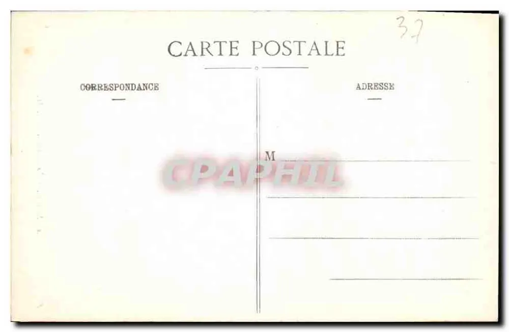 Amboise - O Castelo - M. M. - Verso