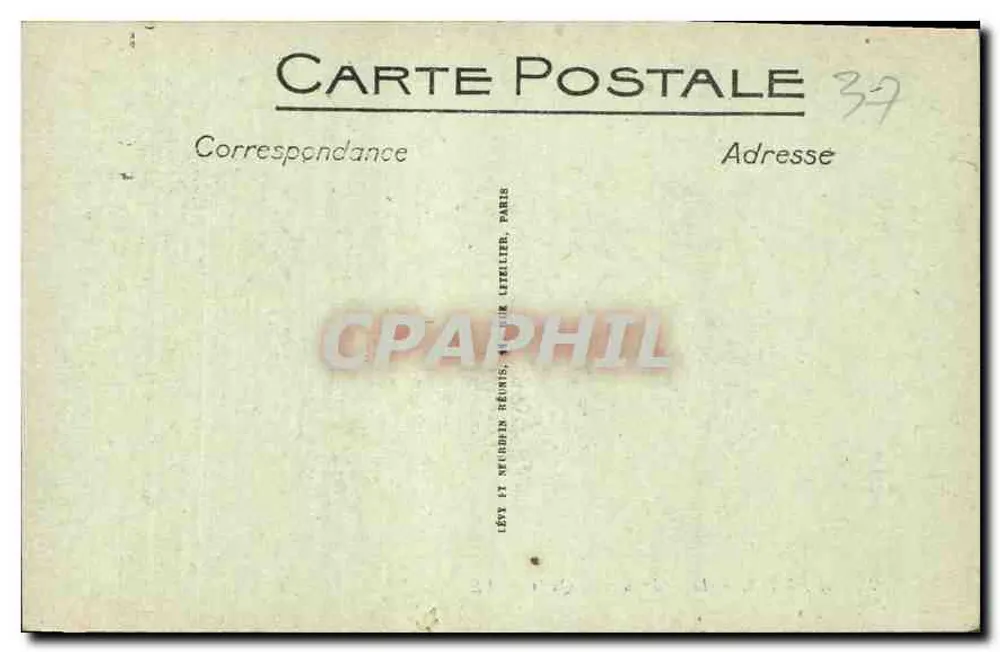 Amboise — O Castelo e os Quais — LL. - Verso