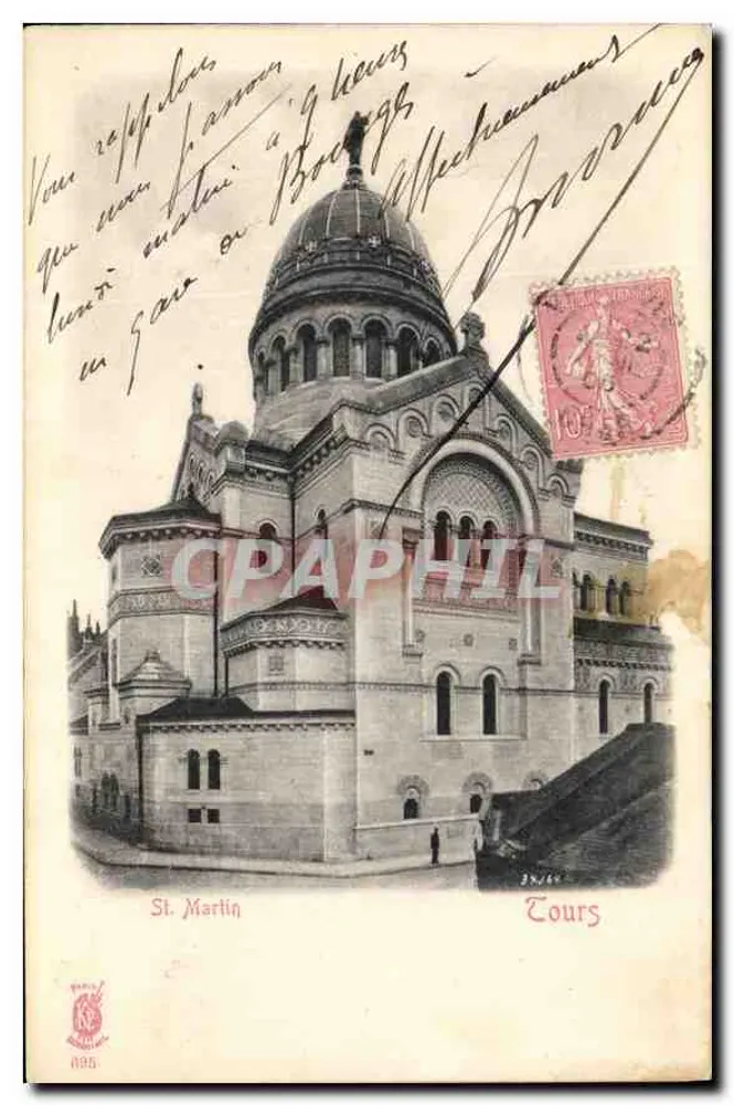 Igreja de São Martinho — Tours — editor A25 - Frente