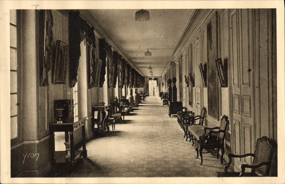 Schloss Valençay — Galerie des ersten Stocks — Edition d'Art YVON - Vorderseite