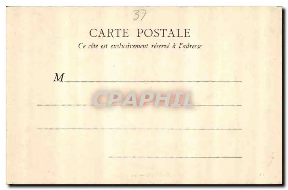 Amboise — O Castelo — B. F. Paris, n°12 - Verso