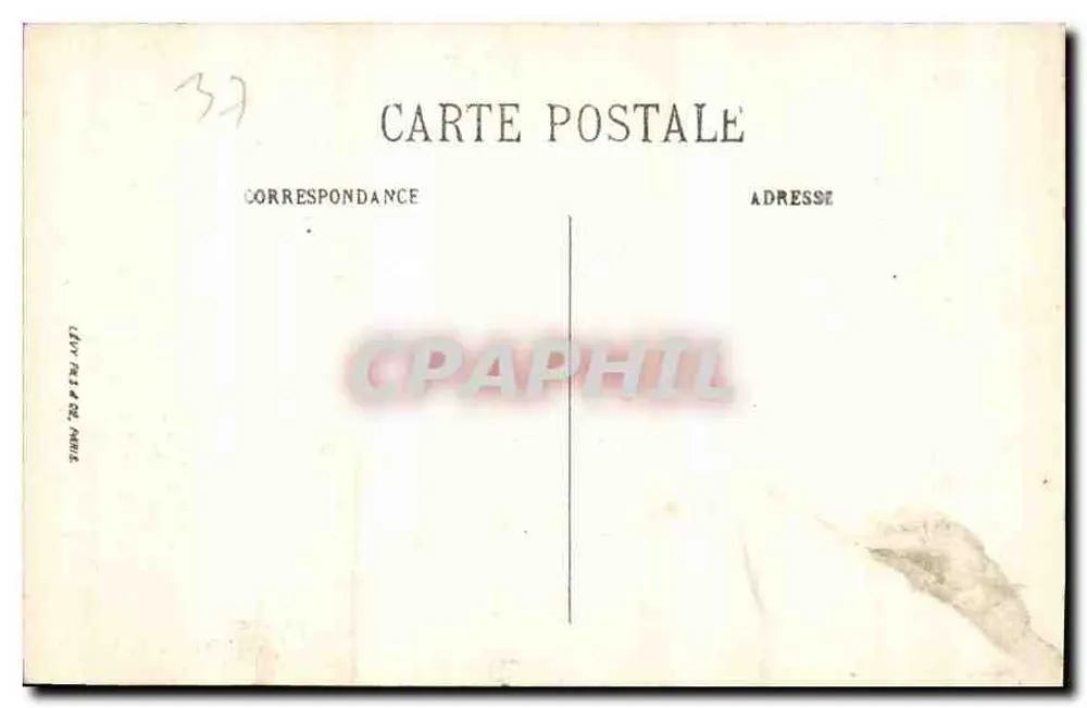 Loches — Die Pforte der Cordeliers und die Indre — LL - Rückseite