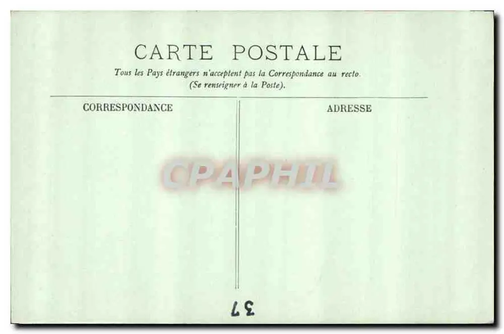 Langeais — O Castelo — Uma Porta — L.L. - Verso