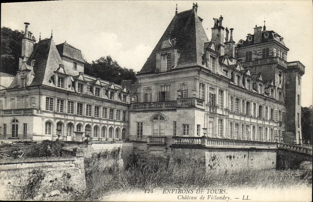 Castelo de Villandry — Environs de Tours — LL. n°124 - Frente