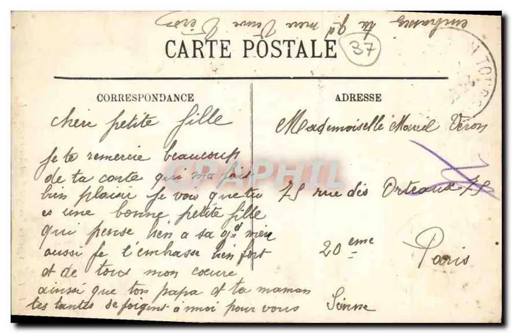 Tours — A Basílica de São Martinho — LL. - Verso