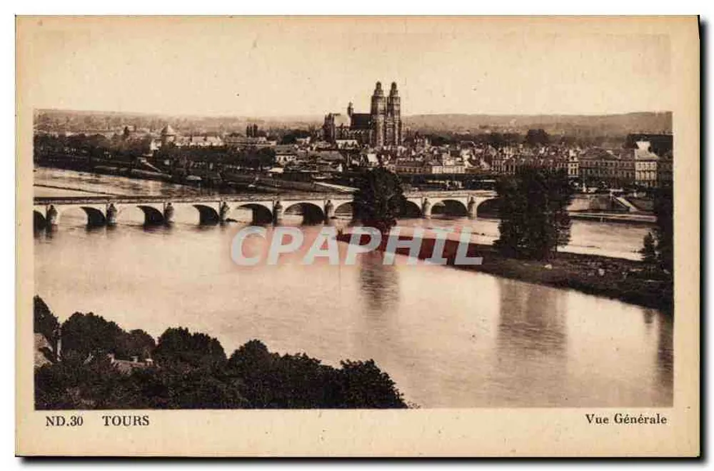 Tours — Vista Geral — Cie des Arts Photomécaniques, Paris - Frente