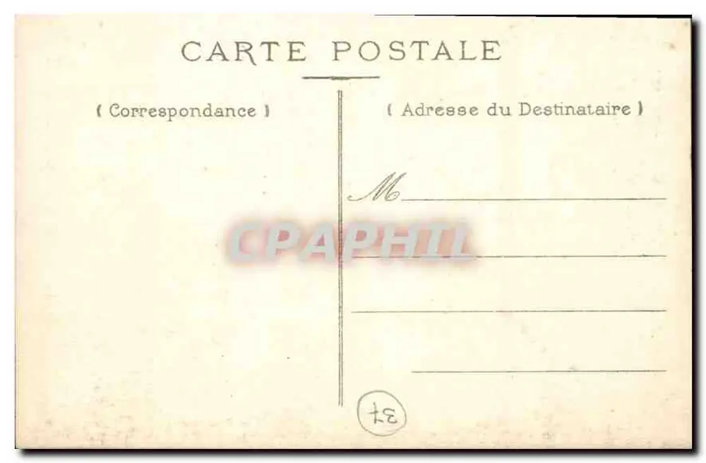 Tours — Portal der Kirche Saint-Symphorien — Edit. Griffin - Rückseite