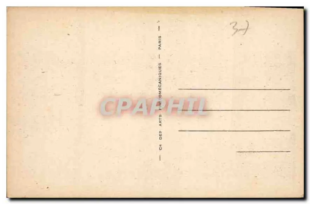 Tours — Vista Geral — Cie des Arts Photomécaniques, Paris, n° ND.30 - Verso