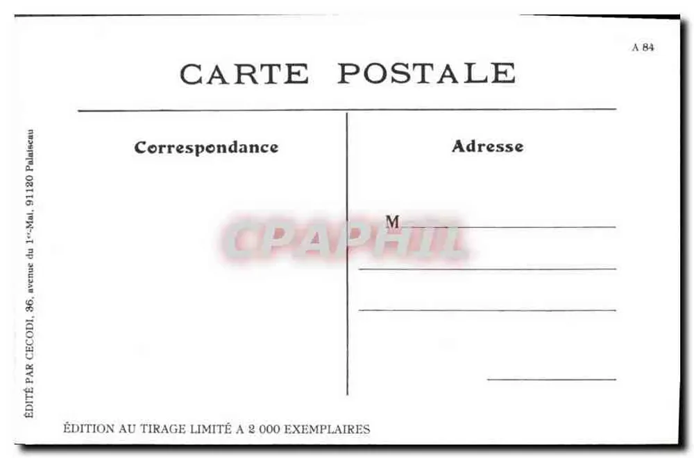 Pariser Szenen — Auf den Champs-Élysées: Le Saul à la Corde — ND Phot - Rückseite