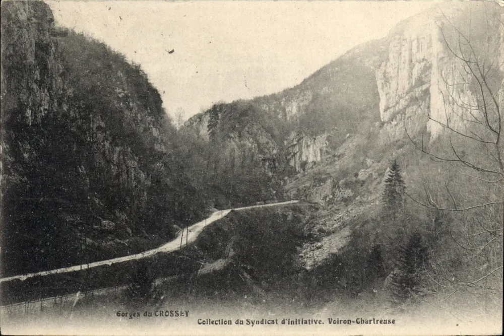 Gorges du CROSSKEY — Sammlung des Initiative-Verbands. Volron-Chartreuse - Vorderseite
