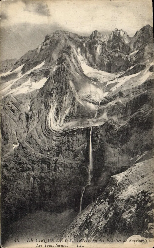 As Três Irmãs — O Circo de Gavarnie — LL, n°40 - Frente