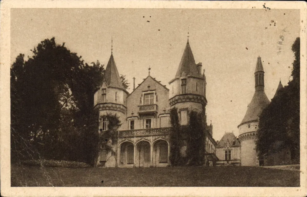 Castelo do Parc — Châteaureux (Indre) — Edição Robinet Guillaume - Frente