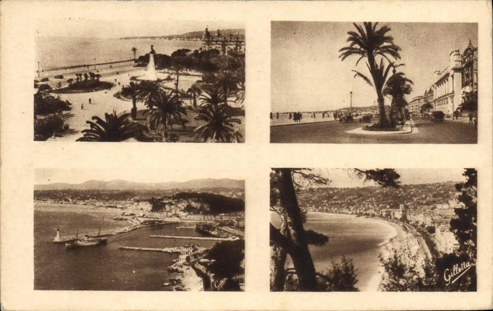 Nice — Lembrete de Nice — Édit. L. Gilletta & Cie - Frente