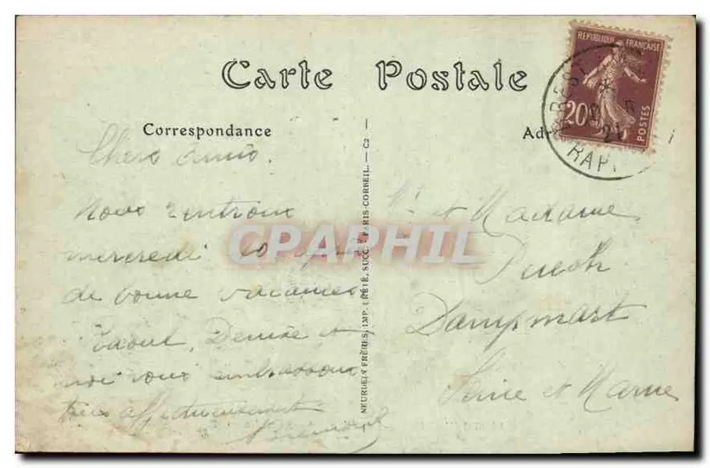 SAINT-BRIEUC — A Praia de Saint-Laurent — ND Fot. n°79 - Verso