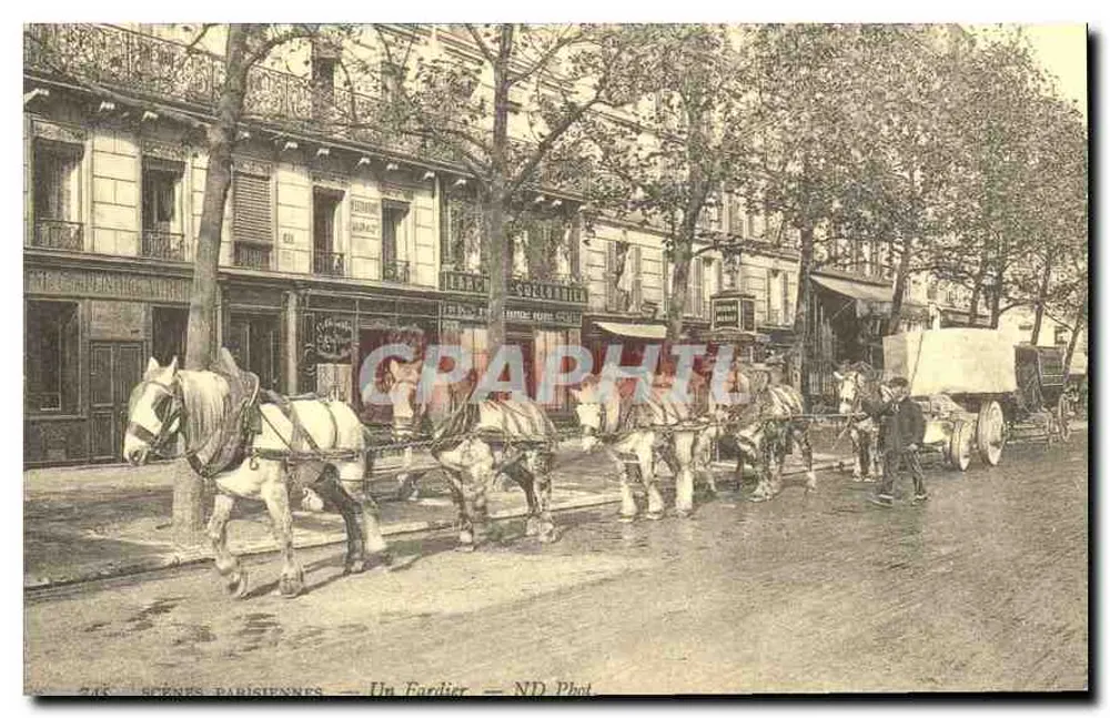 Cenas Parisienses — Um Ferreiro — ND Phot. - Frente