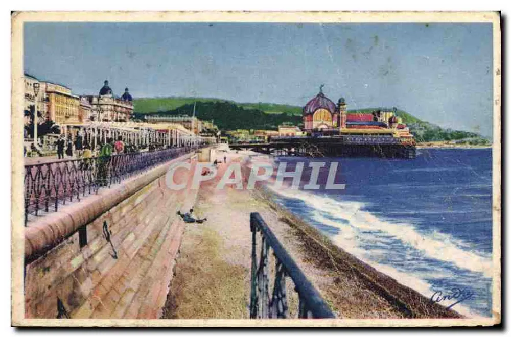 La Jetée - Promenade de Nice — Casino de la Jetée-Promenade, editor C.A.D.S.E. (108) - Frente