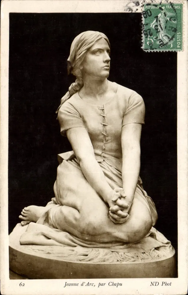 Joana d'Arc, por Chapu — ND Phot, n°62 - Frente