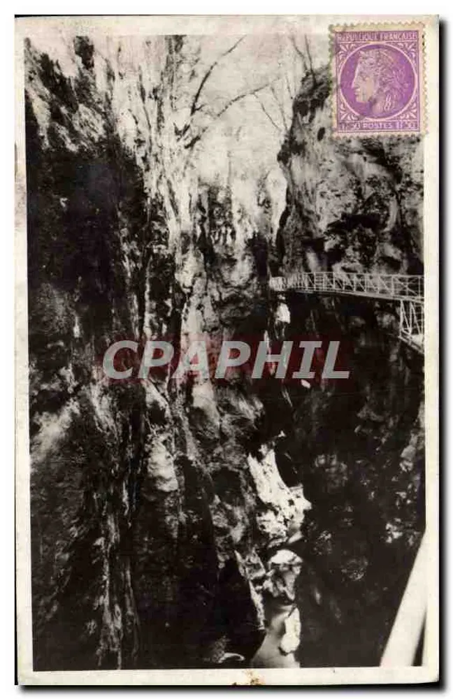 Gorges do Fier — Annonay — Edição La Cigogne, 3, rue des 4-Chapeaux - LYON - Frente