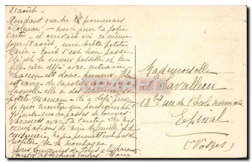 A Cascata do Furon - Sassenage — E.R. — Dauphine — n°389 - Verso