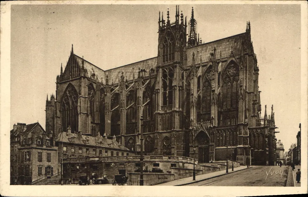 Kathedrale von Metz — Ansicht der Apse — Éditions de la Douce France - Vorderseite