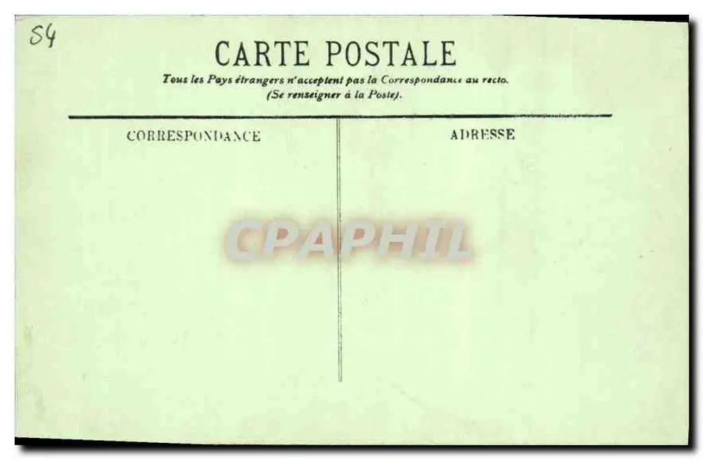 Nancy — Estátua de Stanislas — LL. - Verso