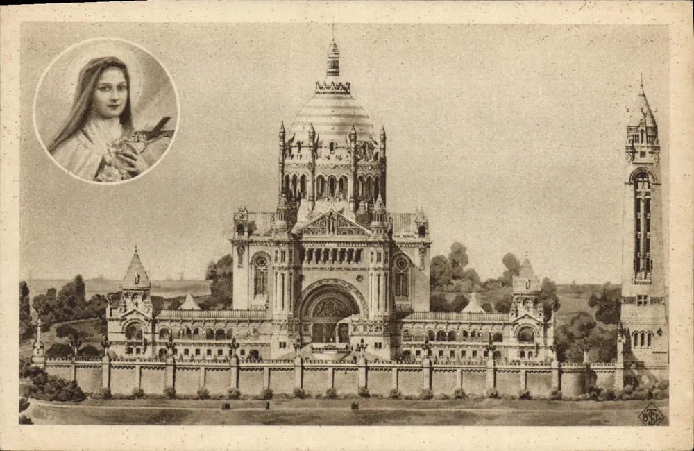 Basilika von Lisieux — Allgemeiner Blick des Projekts — BCL - Vorderseite
